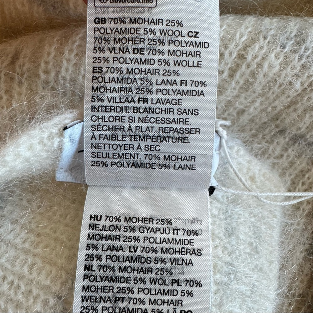 & Other Stories
Mohair Blend Marled Scarf - Picture 8 of 8